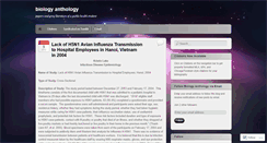 Desktop Screenshot of biologyanthology.wordpress.com