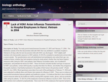 Tablet Screenshot of biologyanthology.wordpress.com