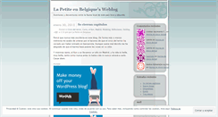 Desktop Screenshot of lapetiteenbelgique.wordpress.com