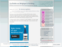 Tablet Screenshot of lapetiteenbelgique.wordpress.com