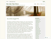 Tablet Screenshot of ahntrio.wordpress.com