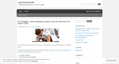 Desktop Screenshot of gjmcmahonubalt.wordpress.com