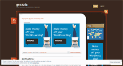 Desktop Screenshot of grezzia.wordpress.com