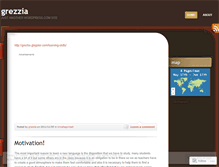 Tablet Screenshot of grezzia.wordpress.com