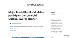 Desktop Screenshot of myfourwalls.wordpress.com