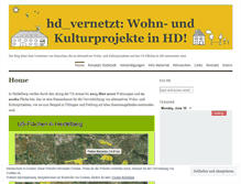 Tablet Screenshot of hdvernetzt.wordpress.com