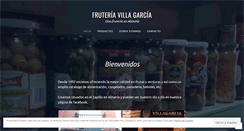 Desktop Screenshot of fruteriavillagarcia.wordpress.com