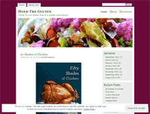Tablet Screenshot of glutenfreerican.wordpress.com