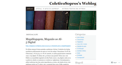 Desktop Screenshot of coletivosopros.wordpress.com