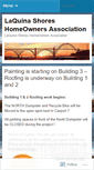 Mobile Screenshot of laquinashores.wordpress.com