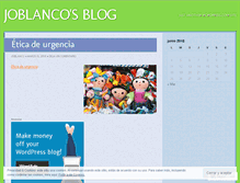 Tablet Screenshot of joblanco.wordpress.com
