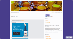 Desktop Screenshot of cafedelia.wordpress.com