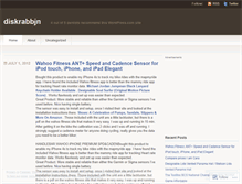 Tablet Screenshot of diskrabbjn.wordpress.com