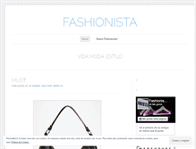 Tablet Screenshot of fashionistasinc.wordpress.com