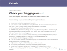 Tablet Screenshot of cathrandle.wordpress.com