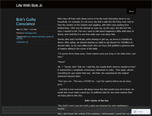 Tablet Screenshot of lifewithbobjr.wordpress.com