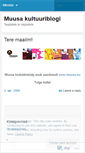 Mobile Screenshot of kultuuriblogi.wordpress.com