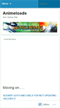 Mobile Screenshot of animeloads.wordpress.com