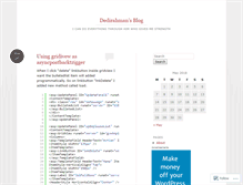 Tablet Screenshot of dedirahmans.wordpress.com