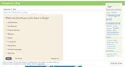 Desktop Screenshot of holysimoly.wordpress.com