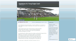 Desktop Screenshot of coachrugby.wordpress.com