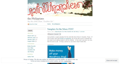 Desktop Screenshot of philippiansmusic.wordpress.com