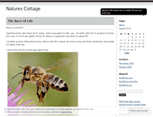 Tablet Screenshot of naturescottage.wordpress.com