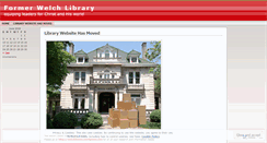 Desktop Screenshot of fwbbclibrary.wordpress.com