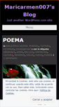 Mobile Screenshot of maricarmen007.wordpress.com