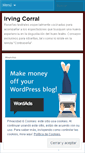 Mobile Screenshot of irvingcorral.wordpress.com