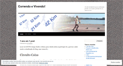 Desktop Screenshot of correndoevivendo.wordpress.com