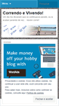 Mobile Screenshot of correndoevivendo.wordpress.com