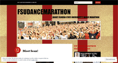 Desktop Screenshot of fsudancemarathon.wordpress.com