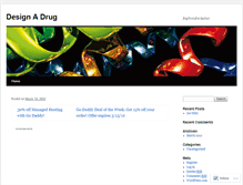Tablet Screenshot of designadrug.wordpress.com