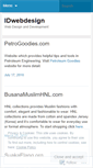 Mobile Screenshot of idwebdesign.wordpress.com