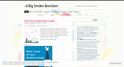 Desktop Screenshot of funthingsinlondon.wordpress.com