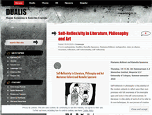 Tablet Screenshot of dualis.wordpress.com