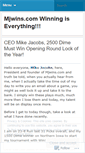Mobile Screenshot of mjwins.wordpress.com