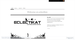 Desktop Screenshot of eclectikat.wordpress.com