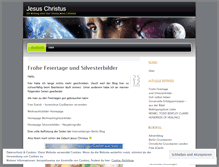 Tablet Screenshot of jesuschristus.wordpress.com