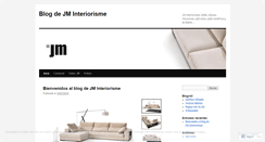 Desktop Screenshot of jminteriorisme.wordpress.com