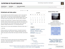 Tablet Screenshot of fajarbaguswp.wordpress.com