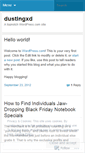 Mobile Screenshot of dustingxd.wordpress.com