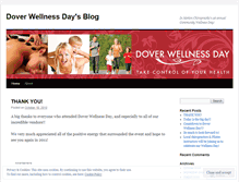 Tablet Screenshot of doverwellnessday.wordpress.com