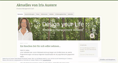 Desktop Screenshot of irisaustere.wordpress.com