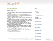 Tablet Screenshot of pandnnelson.wordpress.com