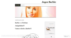 Desktop Screenshot of jogosbarbie.wordpress.com