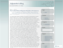 Tablet Screenshot of adjustrite.wordpress.com