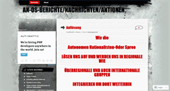 Desktop Screenshot of berichtenachrichten.wordpress.com