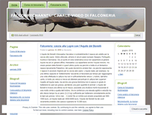 Tablet Screenshot of falconeria.wordpress.com